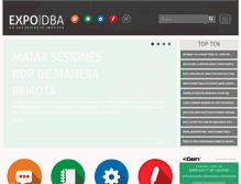 Tablet Screenshot of expodba.com